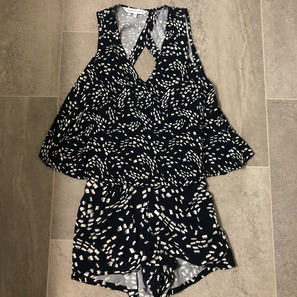 Cupcakes and cashmere romper